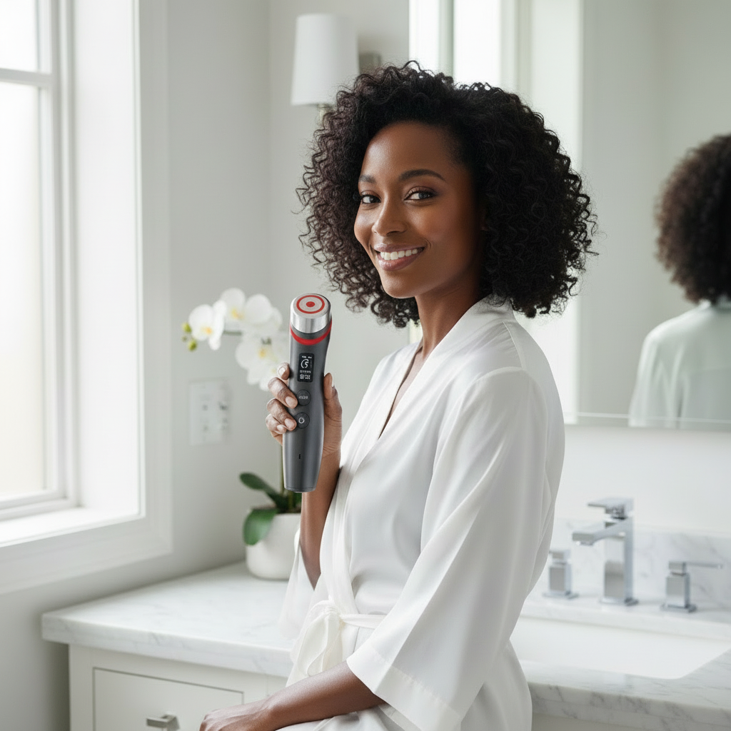 Microcurrent Vibration Massager - Lumera Bloom