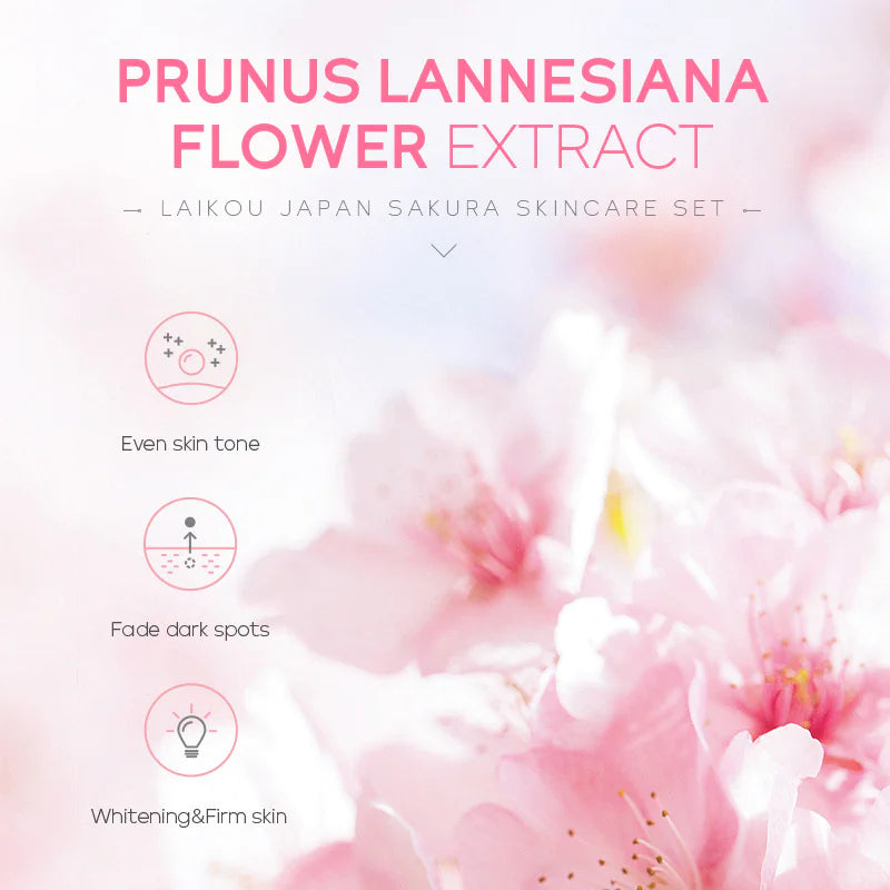 Japan Sakura Moisturizing Face Cream Skin Care Kit