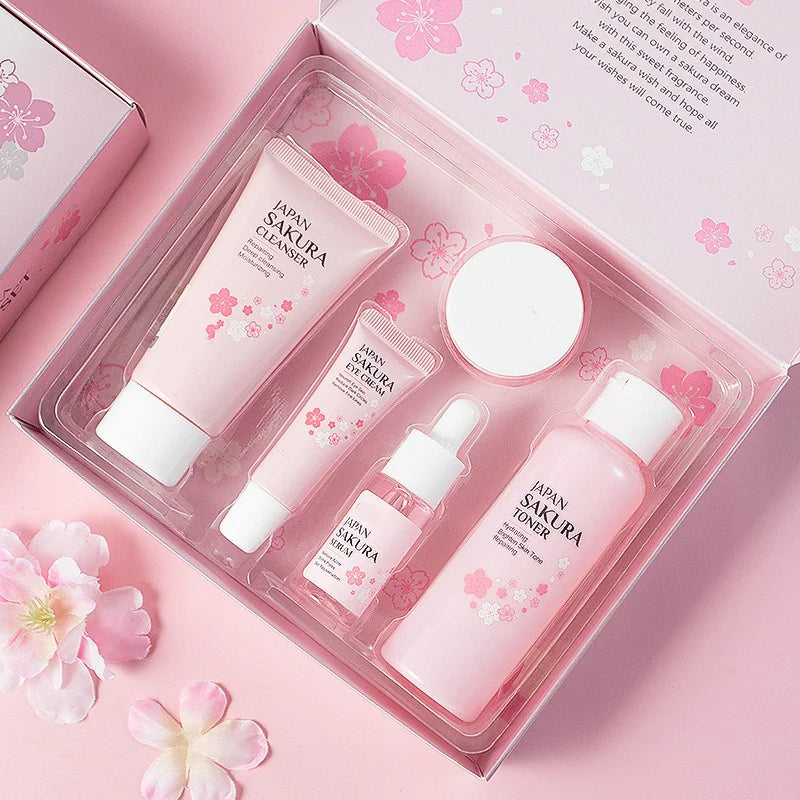 Japan Sakura Moisturizing Face Cream Skin Care Kit