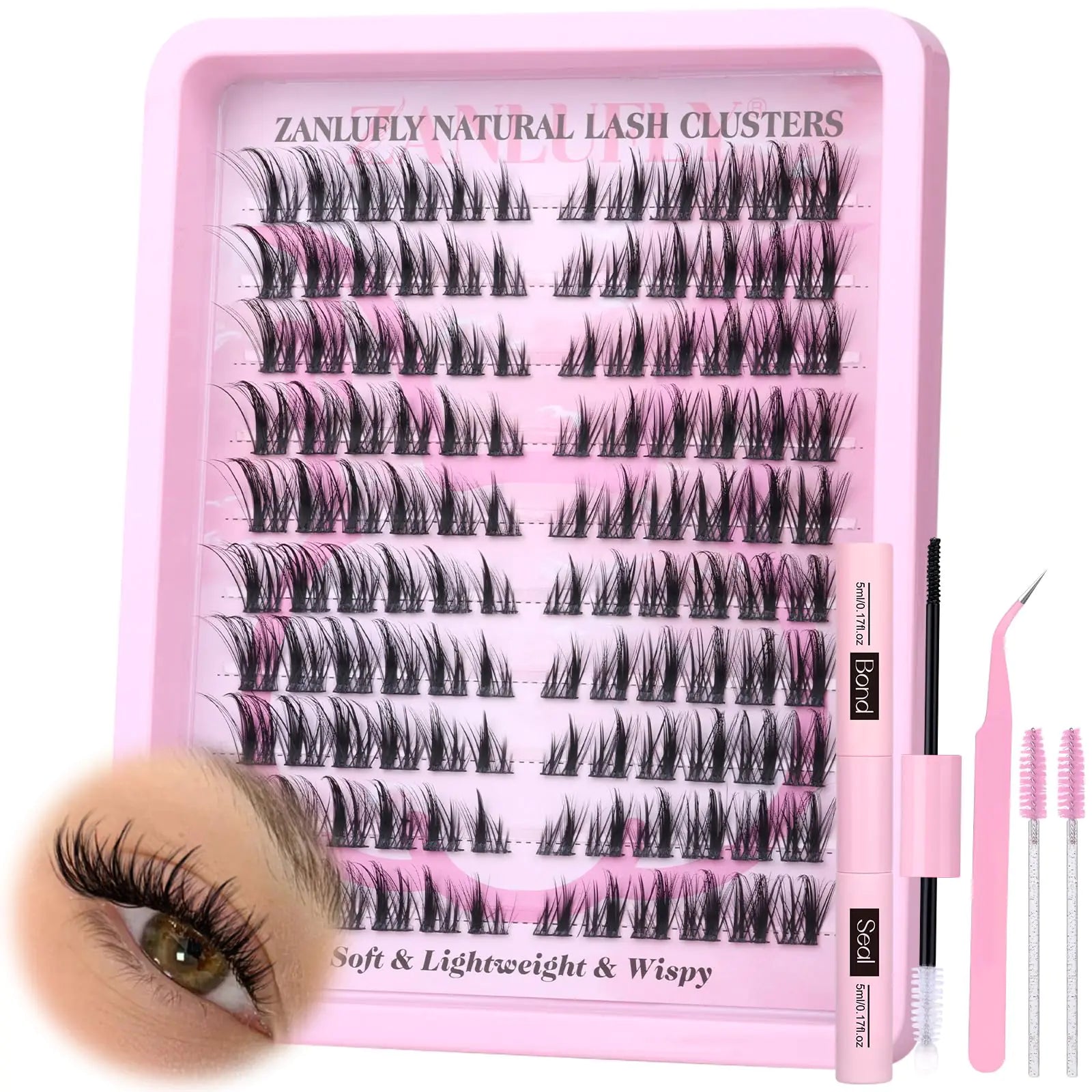 Wispy Lash Extension Kit (9-15mm)